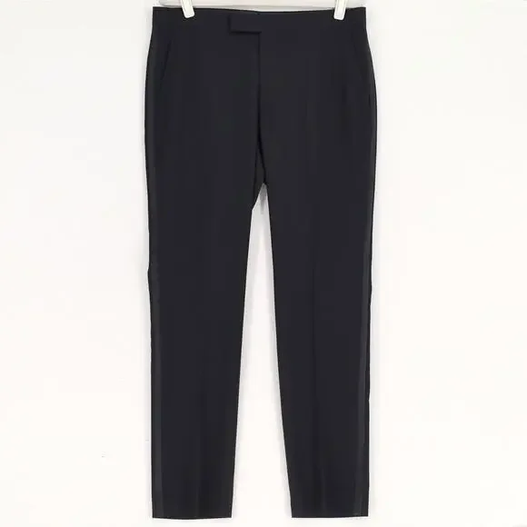 kenneth cole reaction dress pants slim fit Kenneth Cole Reaction Mens Slim fit Dress Pants 32 / 32 Light Grey Solid main image 1